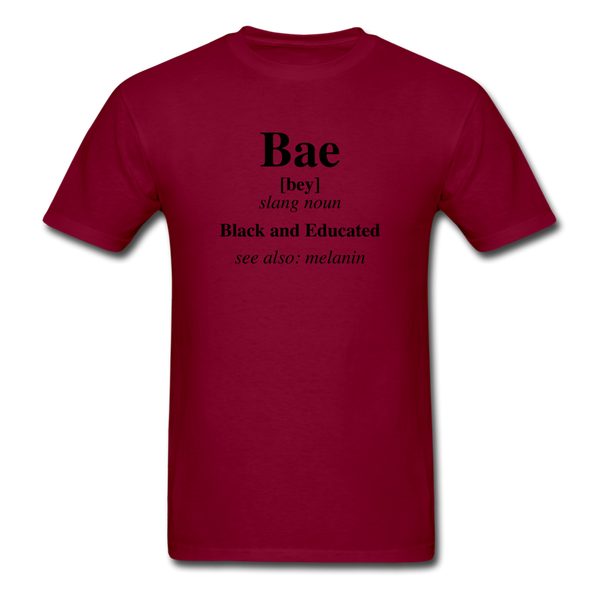 BAE Definition - burgundy