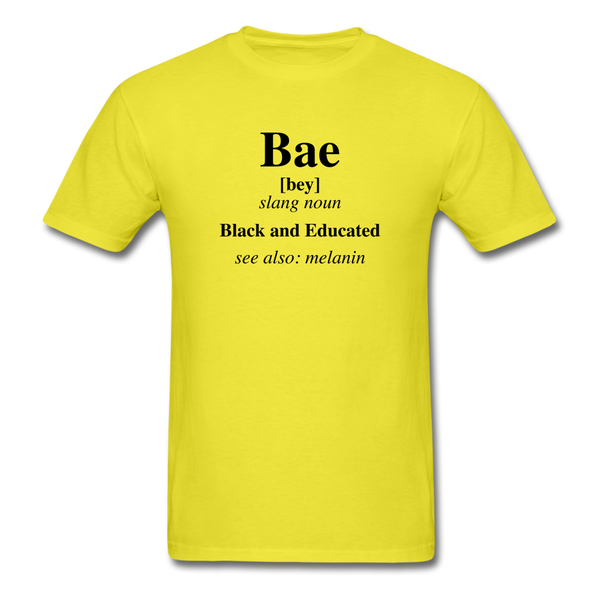 BAE Definition - yellow