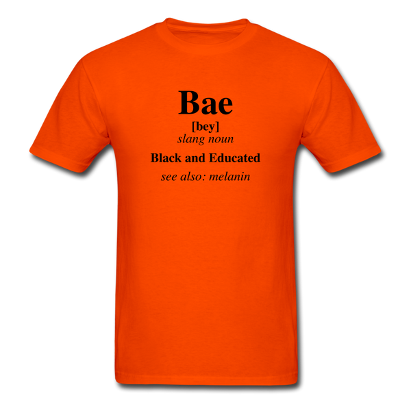 BAE Definition - orange