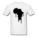 Afrrica Continent Drip - white