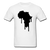 Afrrica Continent Drip - white