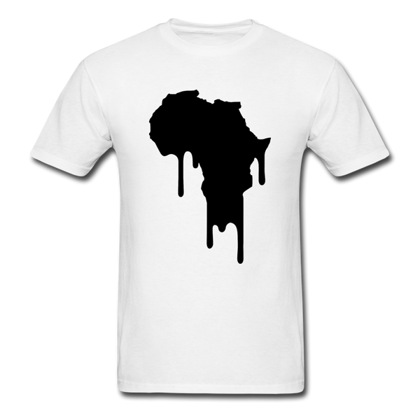 Afrrica Continent Drip - white