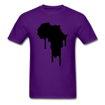 Afrrica Continent Drip - purple