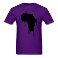 Afrrica Continent Drip - purple