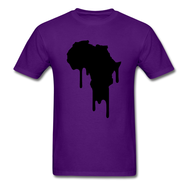 Afrrica Continent Drip - purple