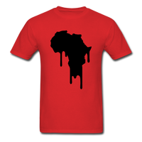 Afrrica Continent Drip - red