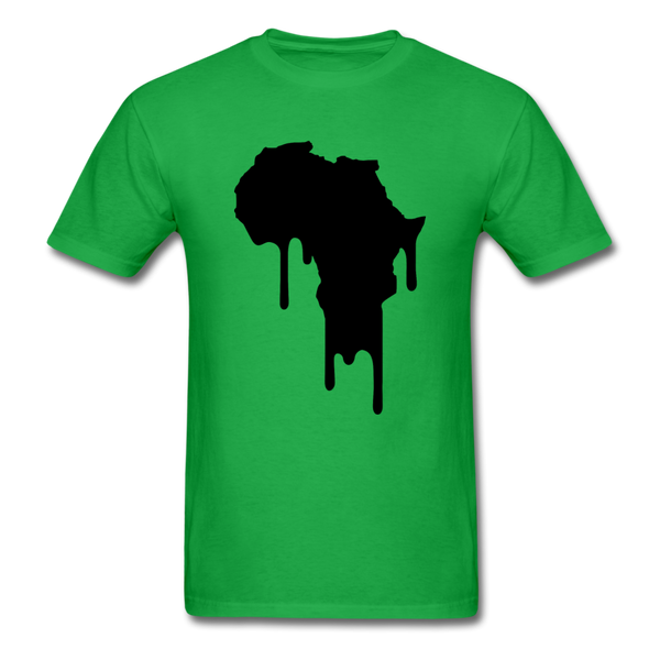 Afrrica Continent Drip - bright green