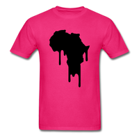 Afrrica Continent Drip - fuchsia