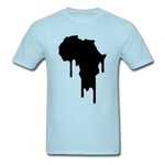 Afrrica Continent Drip - powder blue