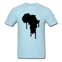 Afrrica Continent Drip - powder blue