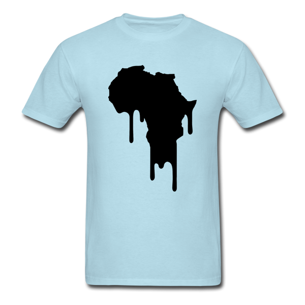 Afrrica Continent Drip - powder blue