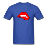 Lips - royal blue