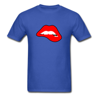 Lips - royal blue