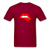 Lips - dark red