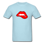 Lips - powder blue