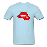Lips - powder blue