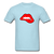 Lips - powder blue