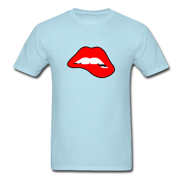 Lips - powder blue