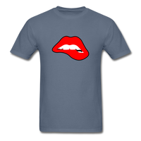 Lips - denim