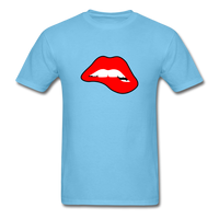 Lips - aquatic blue