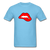 Lips - aquatic blue