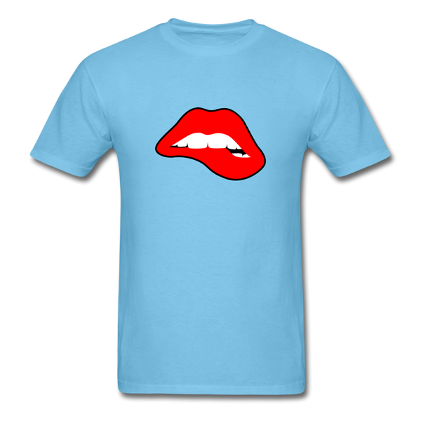 Lips - aquatic blue