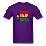 Beauty Brain Wisdom - purple