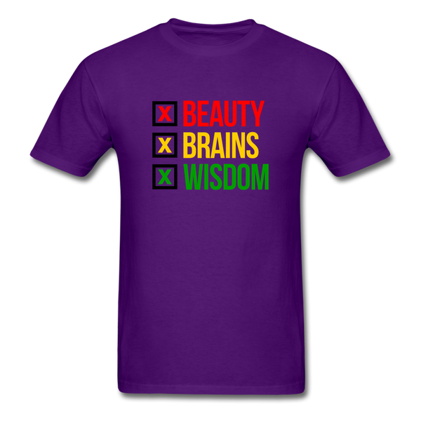 Beauty Brain Wisdom - purple