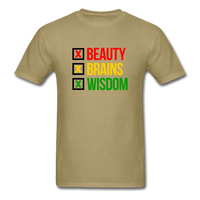 Beauty Brain Wisdom - khaki