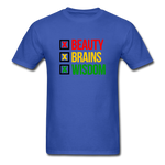 Beauty Brain Wisdom - royal blue