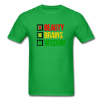 Beauty Brain Wisdom - bright green