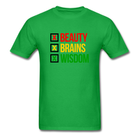 Beauty Brain Wisdom - bright green