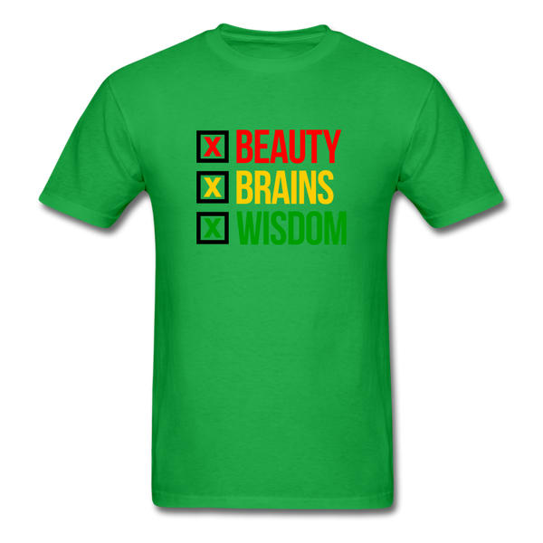 Beauty Brain Wisdom - bright green