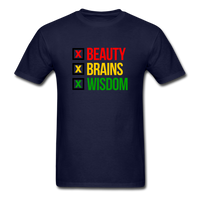 Beauty Brain Wisdom - navy