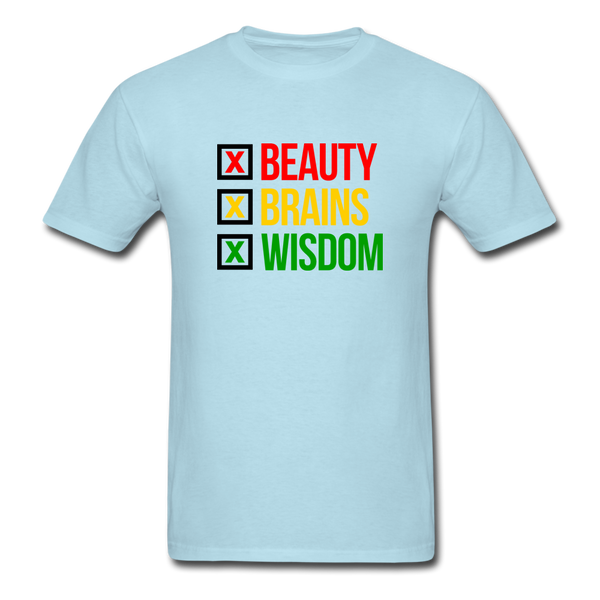 Beauty Brain Wisdom - powder blue