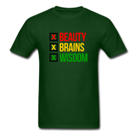 Beauty Brain Wisdom - forest green