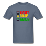 Beauty Brain Wisdom - denim