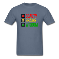 Beauty Brain Wisdom - denim