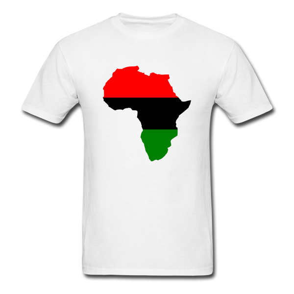 Africa Map - white