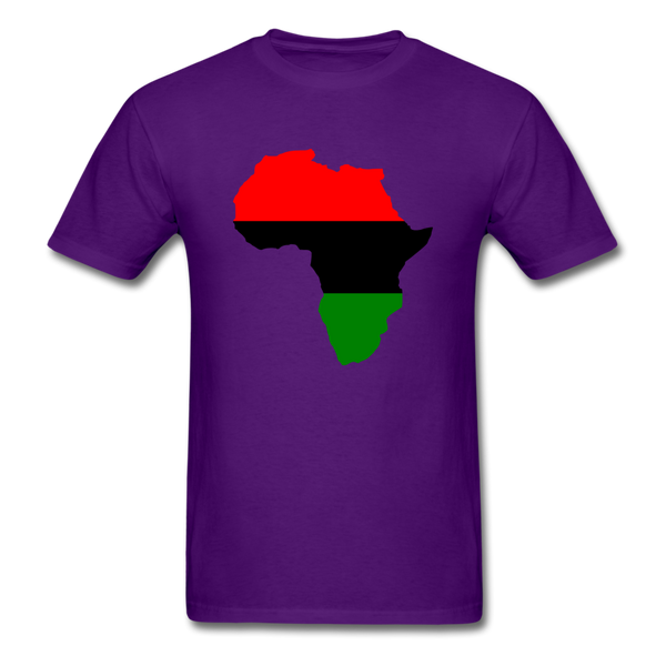 Africa Map - purple