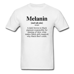 MELANIN DEFINITION - white