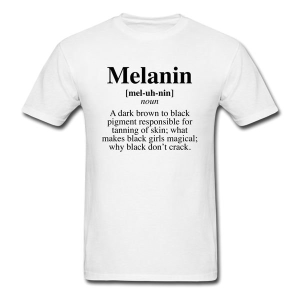 MELANIN DEFINITION - white