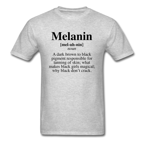 MELANIN DEFINITION - heather gray