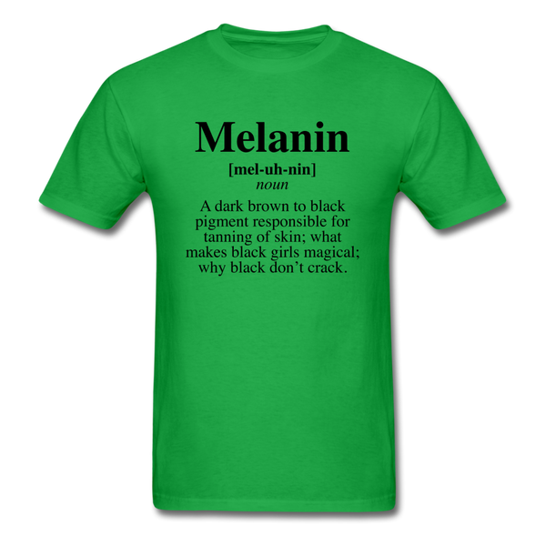 MELANIN DEFINITION - bright green