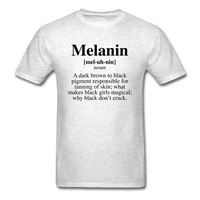 MELANIN DEFINITION - light heather gray