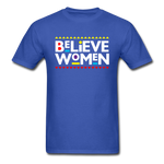 Believe Women - royal blue
