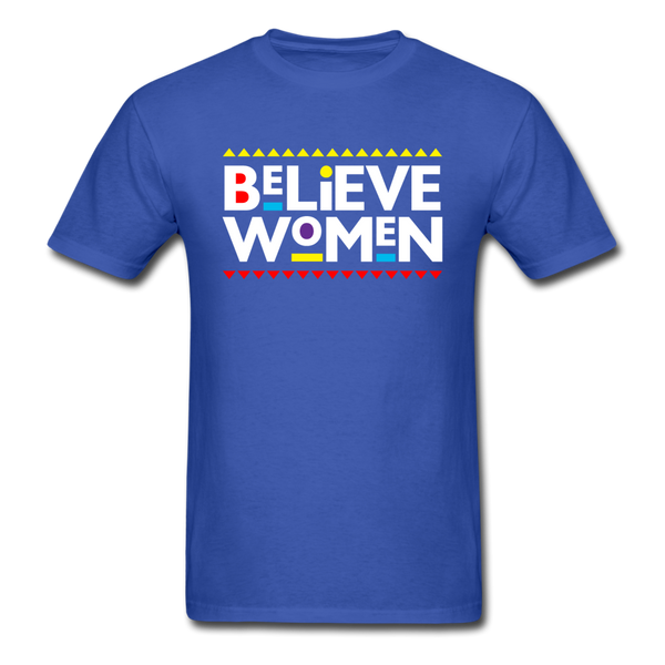 Believe Women - royal blue