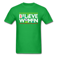 Believe Women - bright green