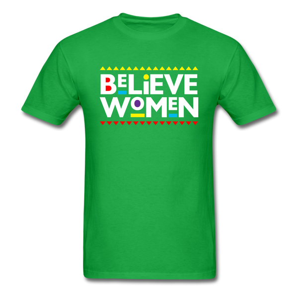 Believe Women - bright green