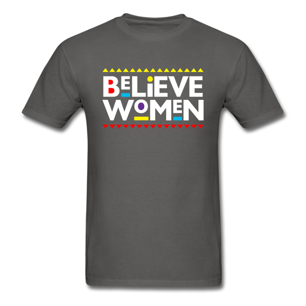 Believe Women - charcoal